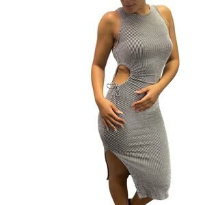 Women's Bodycon Dress with Cut Out Medium